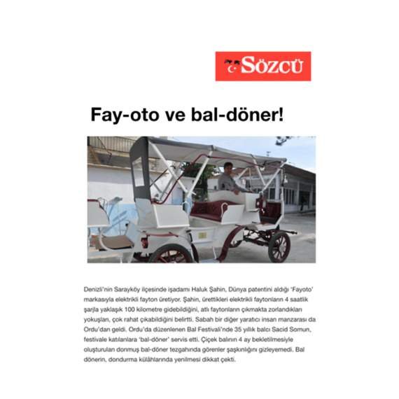 Fay-oto ve bal-döner!