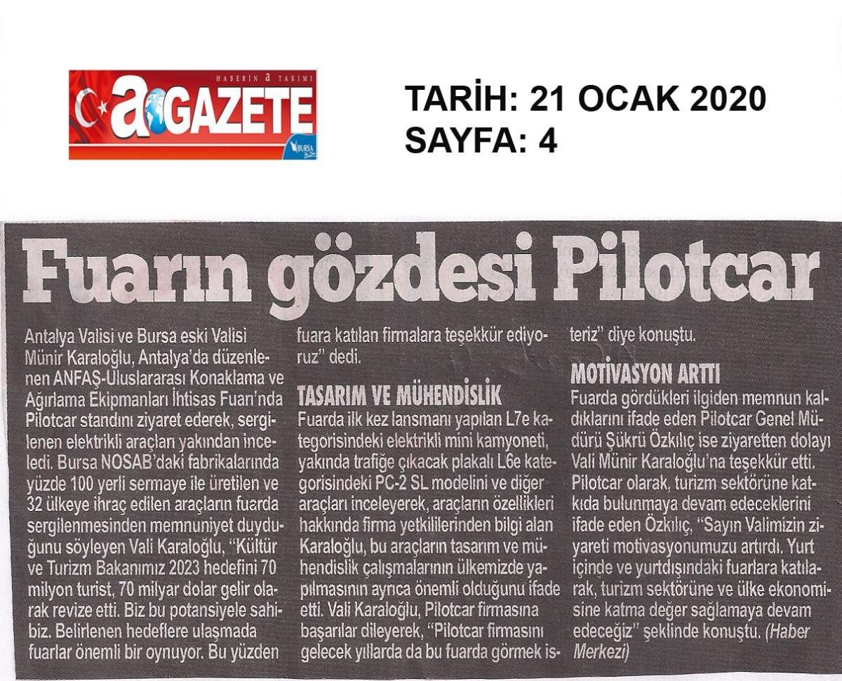 31. Uluslararası Konaklama & Ağırlama Ekipmanları İhtisas Fuarı Basın Yansımaları
