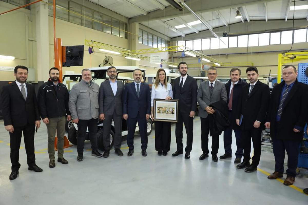Bursa Büyükşehir Belediye Başkanımız Sayın Alinur Aktaş Fabrikamızı ziyaret etti.