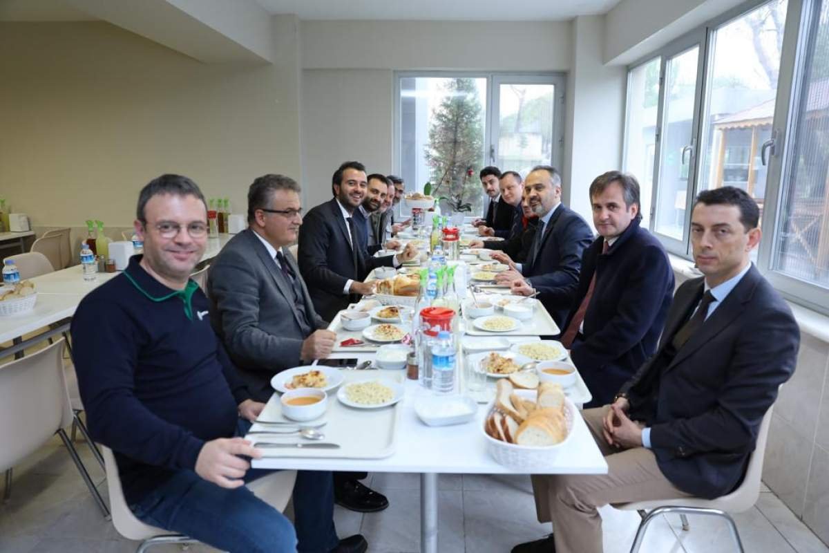 Bursa Büyükşehir Belediye Başkanımız Sayın Alinur Aktaş Fabrikamızı ziyaret etti.