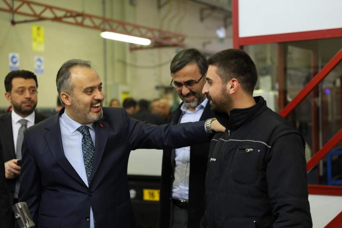 Bursa Büyükşehir Belediye Başkanımız Sayın Alinur Aktaş Fabrikamızı ziyaret etti.