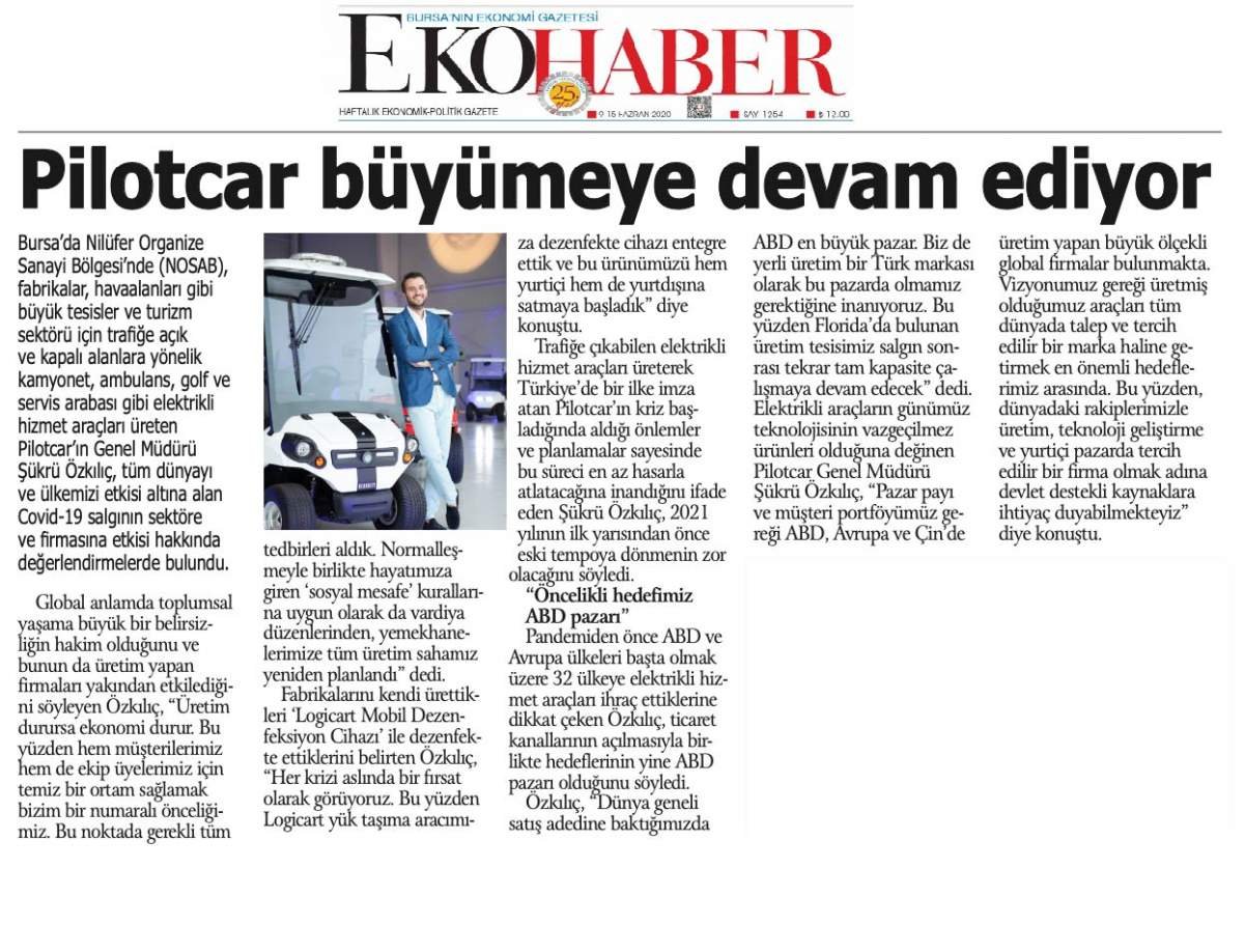 Pilotcar Büyümeye Devam Ediyor