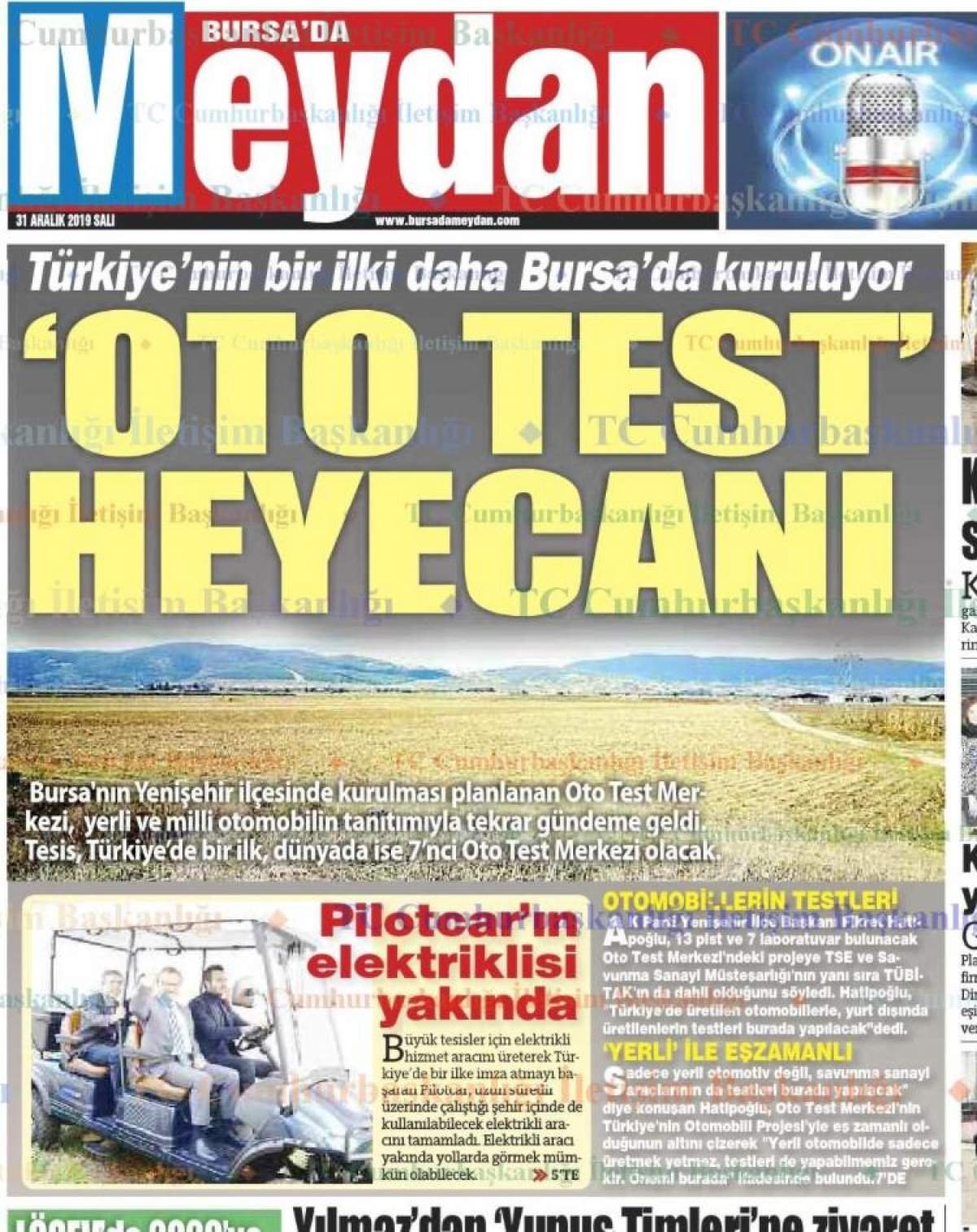 Pilotcar ve Uludağ Üniversitesi