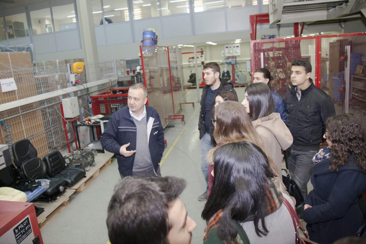 Sakarya Üniversitesi fabrikamızı ziyaret etti.