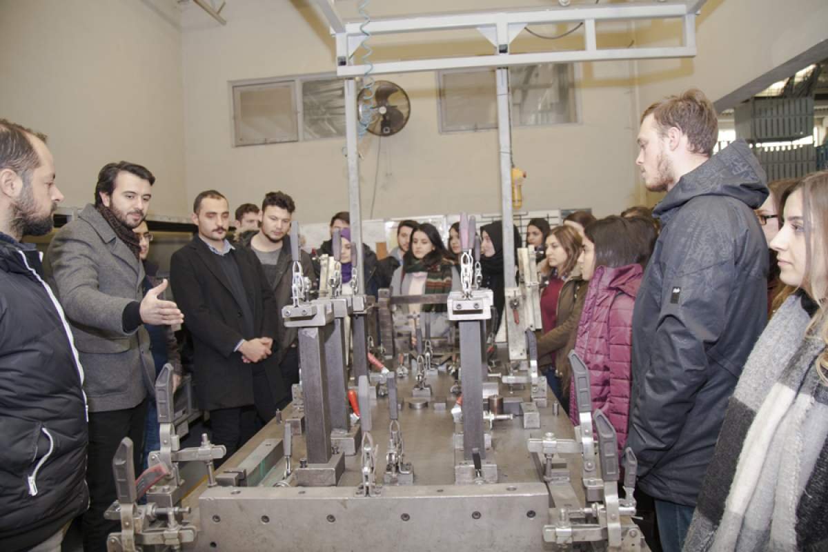 Sakarya Üniversitesi fabrikamızı ziyaret etti.