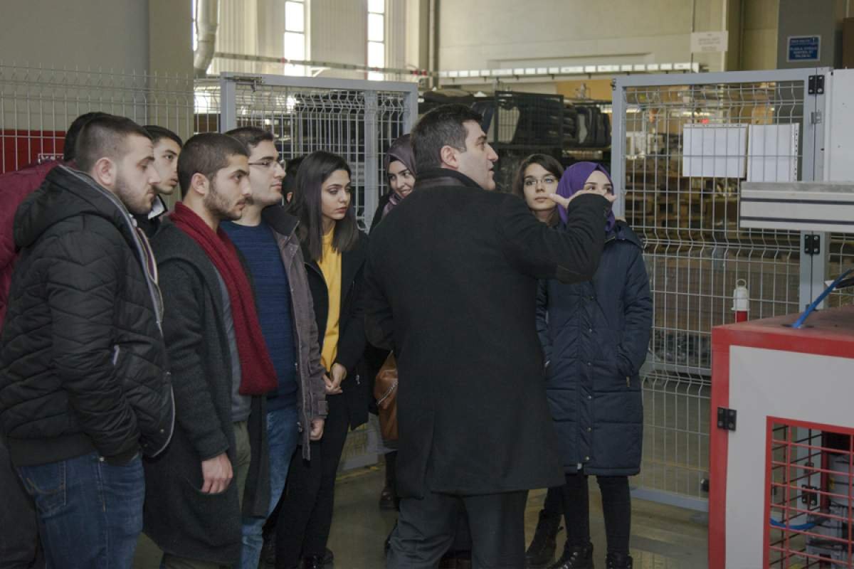 Sakarya Üniversitesi fabrikamızı ziyaret etti.