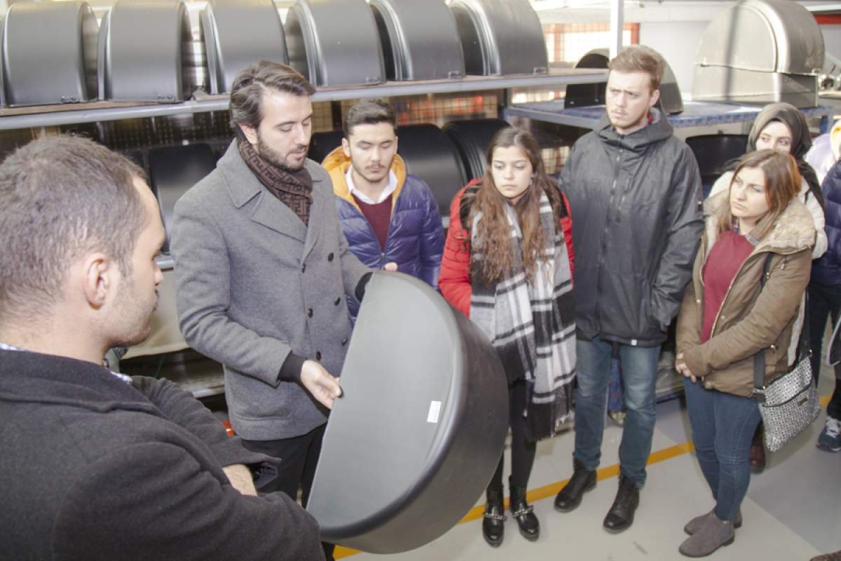 Sakarya Üniversitesi fabrikamızı ziyaret etti.