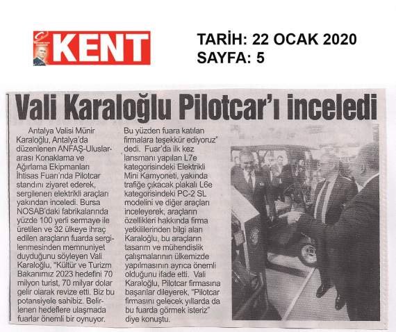 31. Uluslararası Konaklama & Ağırlama Ekipmanları İhtisas Fuarı Basın Yansımaları